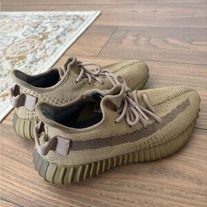 Yeezy Tan and Brown Sneakers